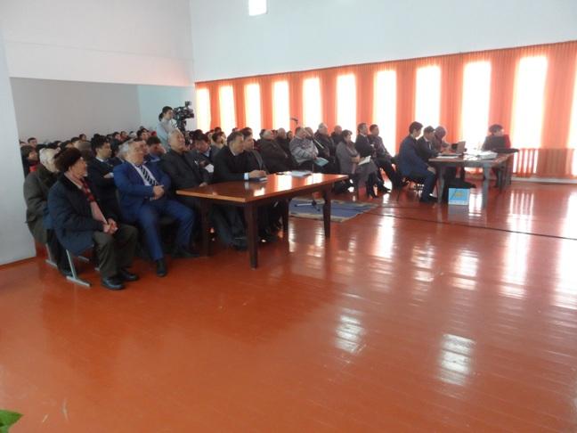 Сарысу аудан әкімінің есебі