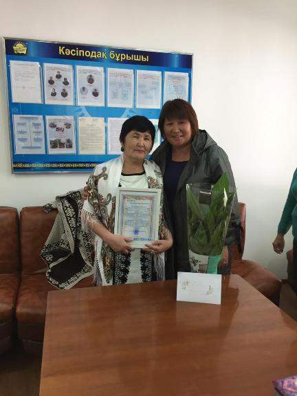 Сағындықова Күлімхан апайға 58 жас