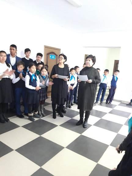 Аудандық пән олимпиадасының жеңімпаздарын марапаттау