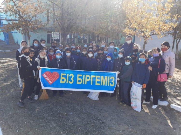 "Біз біргеміз" атты сенбілік акциясы