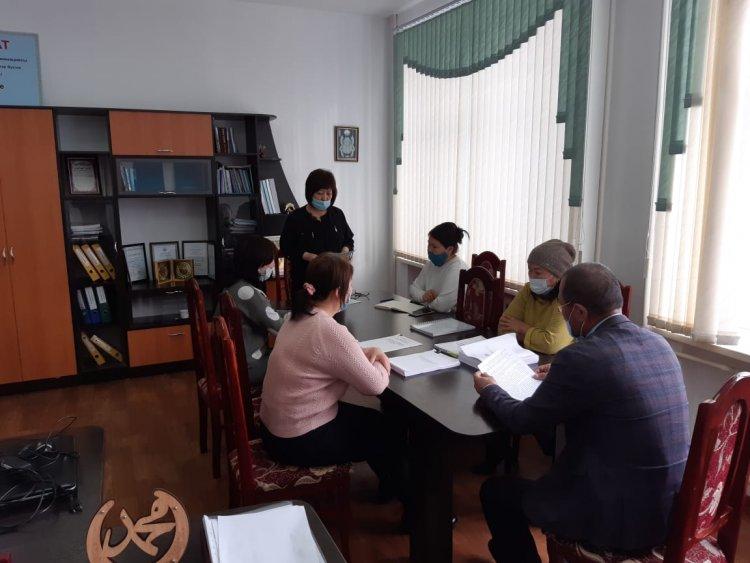 Қамқоршылық кеңесінің алдында, мектеп-гимназия директорының есебі (қараша)